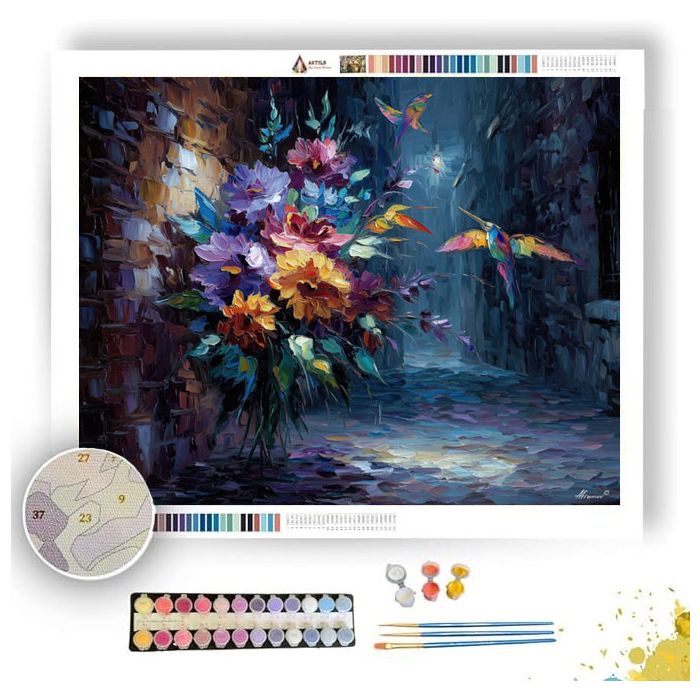 SHADOW BOUQUET - Paint by Numbers Full Kit