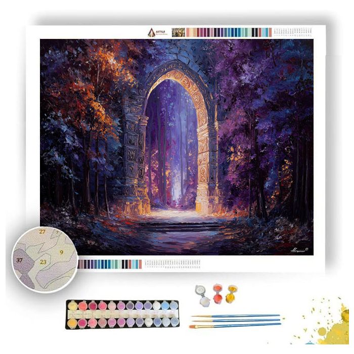 LUMINOUS GATE - Paint by Numbers Full Kit