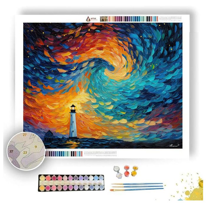 SERPENT SKY - Paint by Numbers Full Kit