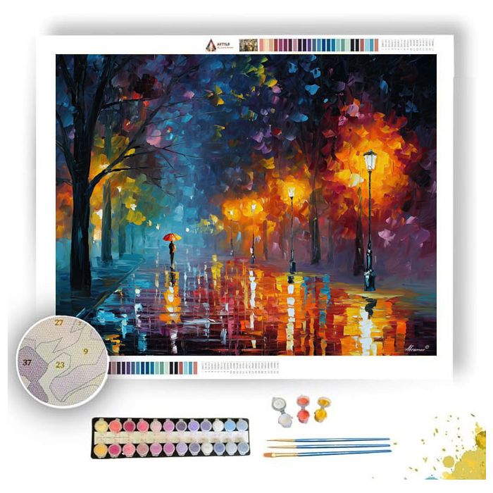 VELVET RAIN - Paint by Numbers Full Kit
