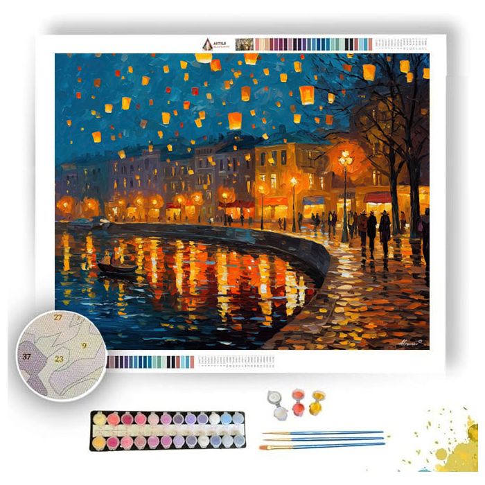 FLOATING WINDOWS - Paint by Numbers Full Kit