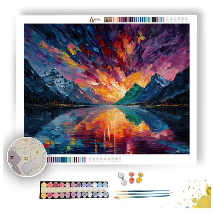 SPLINTERED SKY - Paint by Numbers Full Kit