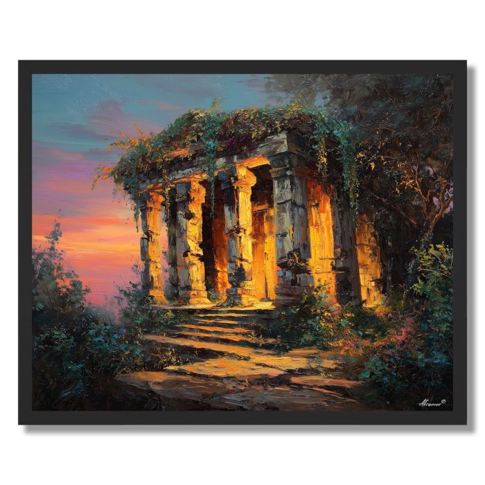 FORGOTTEN TEMPLE - FRAMED