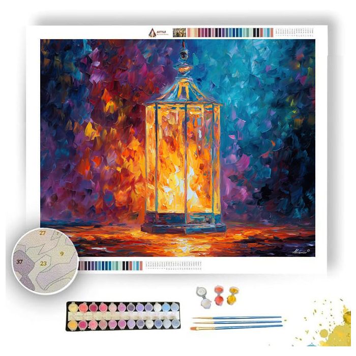 MYSTIC FLAME - Paint by Numbers Full Kit