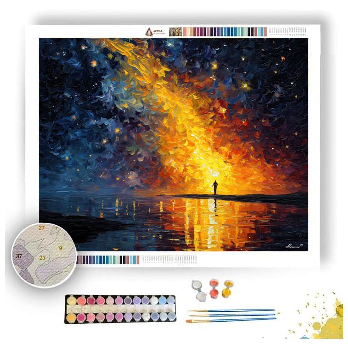MELTED STAR - Paint by Numbers Full Kit