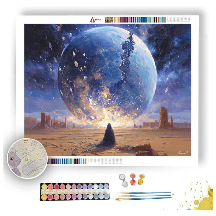 LONELY PLANET - Paint by Numbers Full Kit