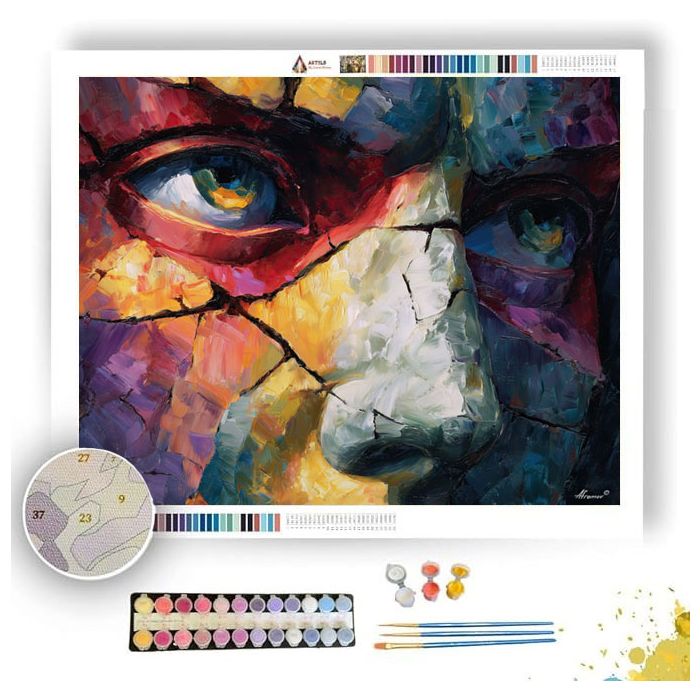 BROKEN ORACLE - Paint by Numbers Full Kit