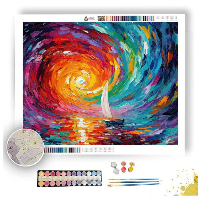 LOST VORTEX - Paint by Numbers Full Kit