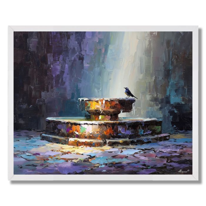 FORGOTTEN FOUNTAIN - FRAMED