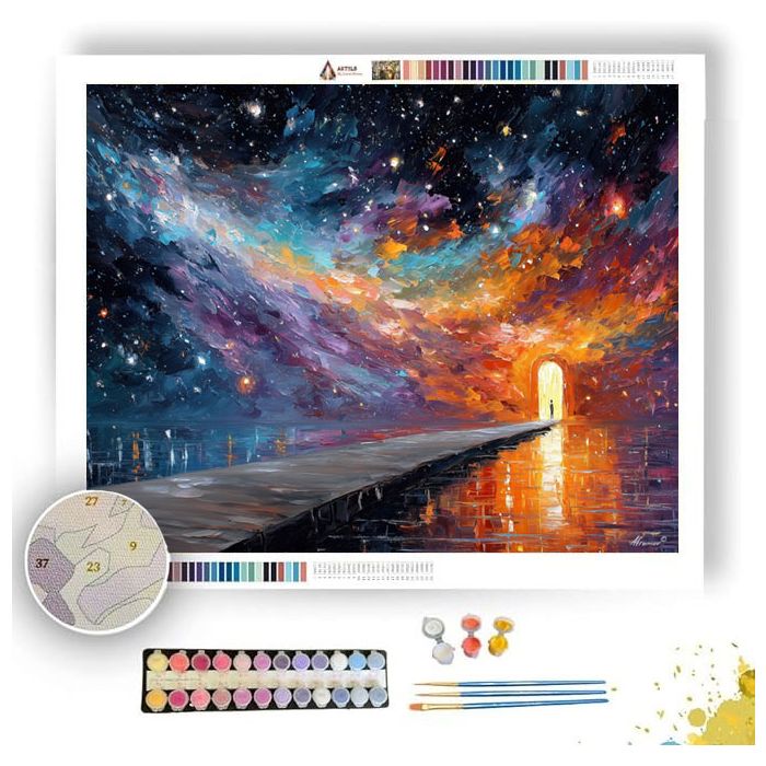 COSMIC BRIDGE - Paint by Numbers Full Kit