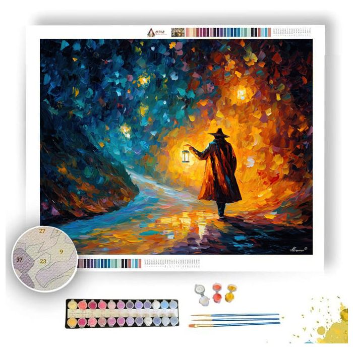 DREAMING TRAVELLER - Paint by Numbers Full Kit