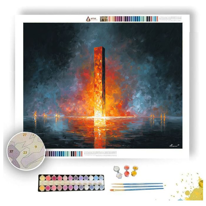 MELTED OBELISK - Paint by Numbers Full Kit