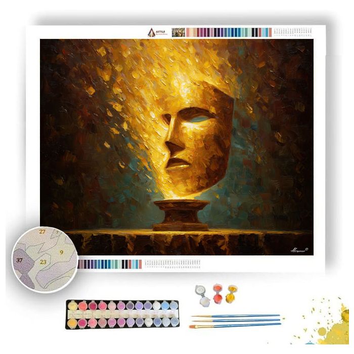 SACRED MASK - Paint by Numbers Full Kit