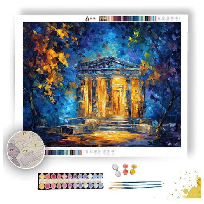 LOST TEMPLE - Paint by Numbers Full Kit