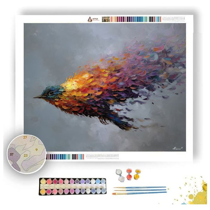 FORGOTTEN FLIGHT - Paint by Numbers Full Kit