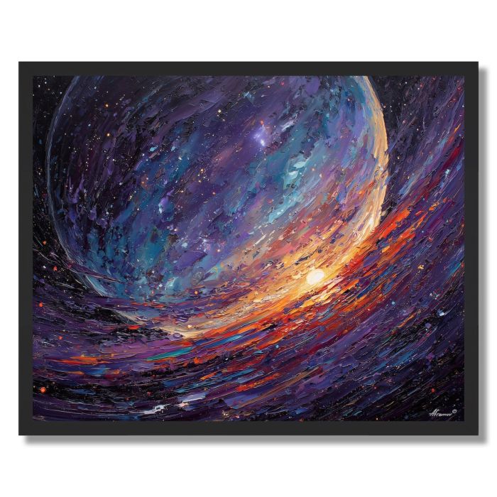 COSMIC ORBIT - FRAMED