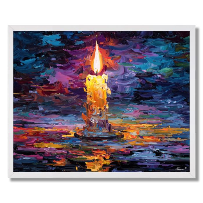 CHAOTIC CANDLE - FRAMED