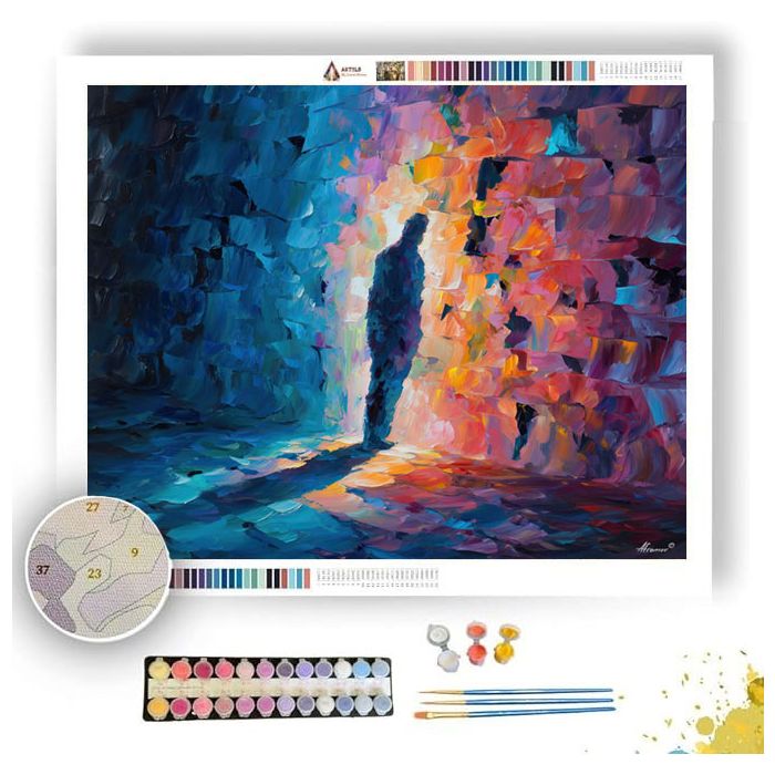 BROKEN SHADOW - Paint by Numbers Full Kit