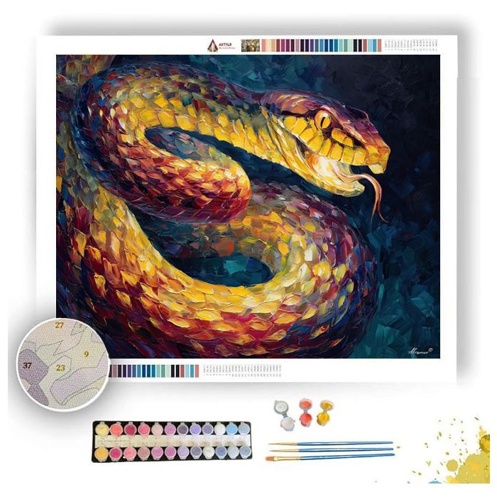 TWISTED SERPENT - Paint by Numbers Full Kit