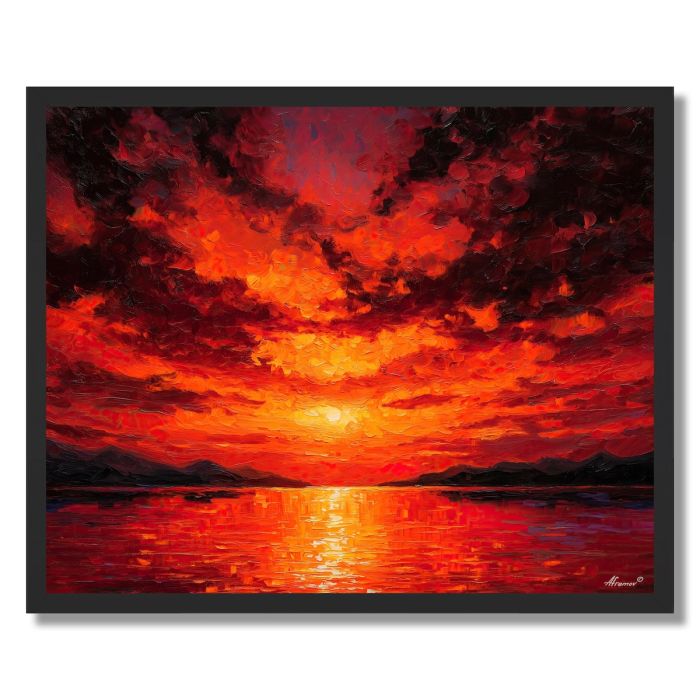 CRIMSON CROWN - FRAMED