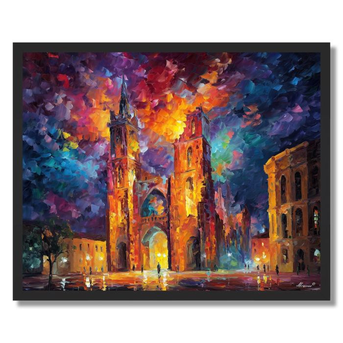 BROKEN CATHEDRAL - FRAMED