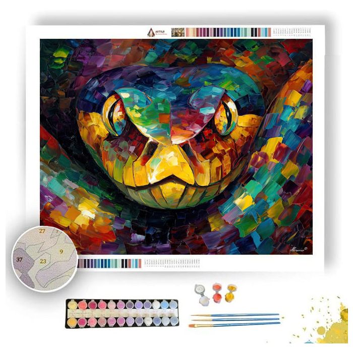 HIDDEN SERPENT - Paint by Numbers Full Kit