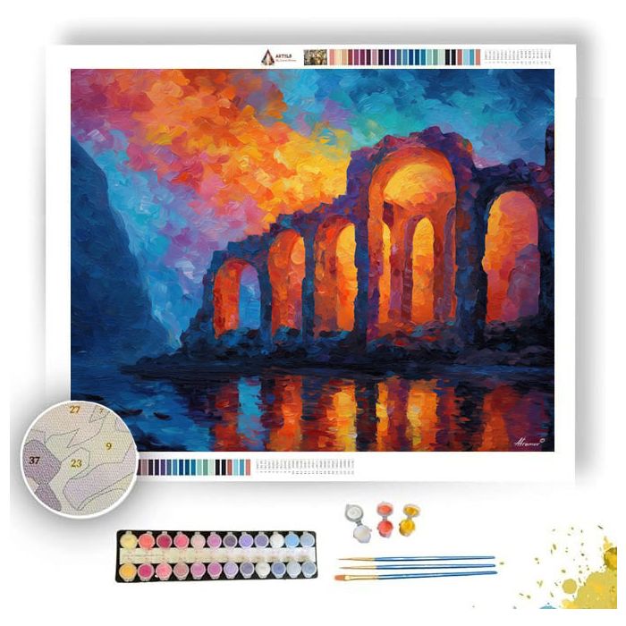 MYSTIC TEMPLE - Paint by Numbers Full Kit