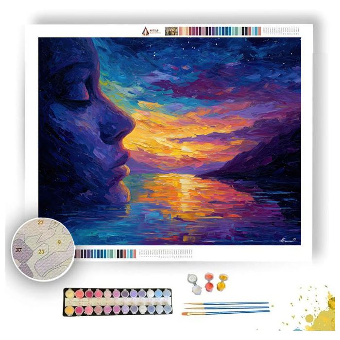 DREAMING STATUE - Paint by Numbers Full Kit