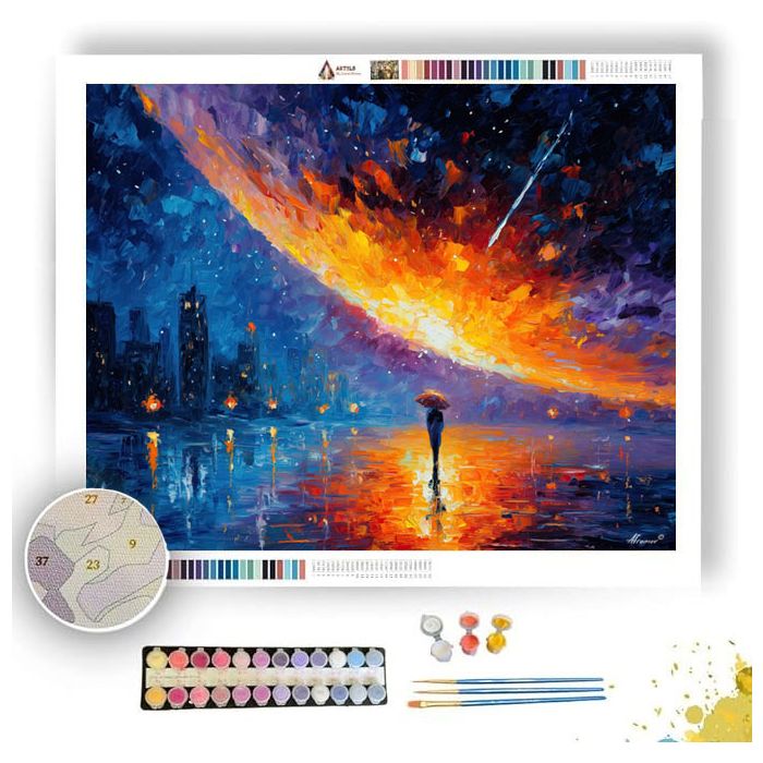 BROKEN PLANET - Paint by Numbers Full Kit