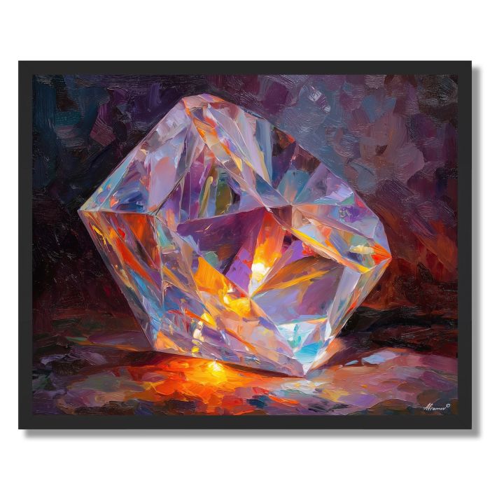 CRYSTAL ORACLE - FRAMED