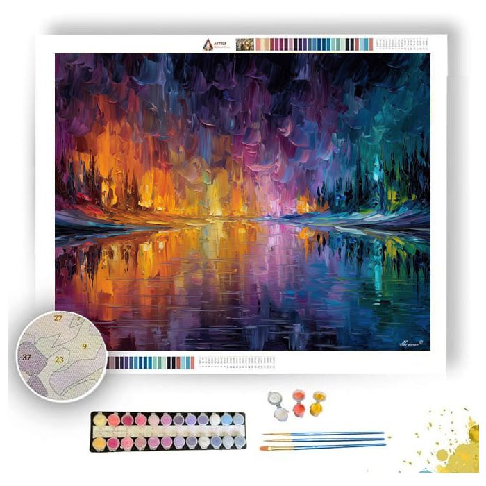 MELTED MIRROR - Paint by Numbers Full Kit