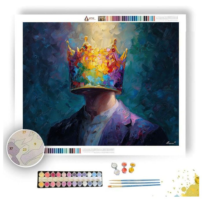 DREAMING CROWN - Paint by Numbers Full Kit
