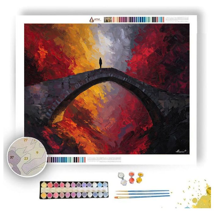 WOUNDED BRIDGE - Paint by Numbers Full Kit
