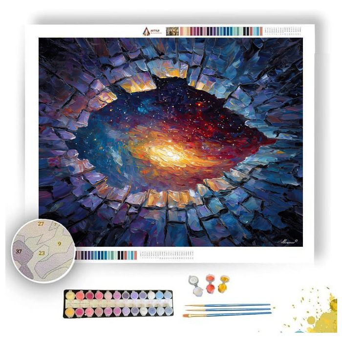 COSMIC MIRROR - Paint by Numbers Full Kit