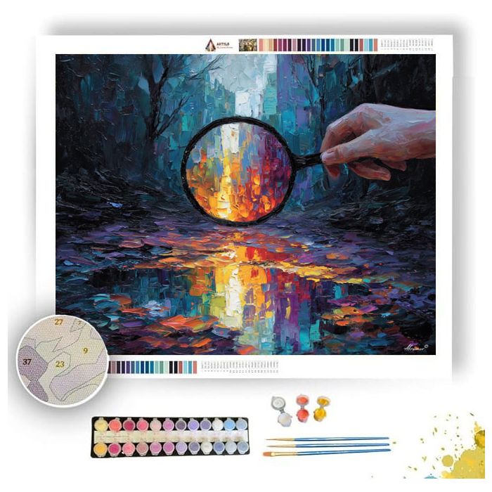 HOLLOW MIRROR - Paint by Numbers Full Kit