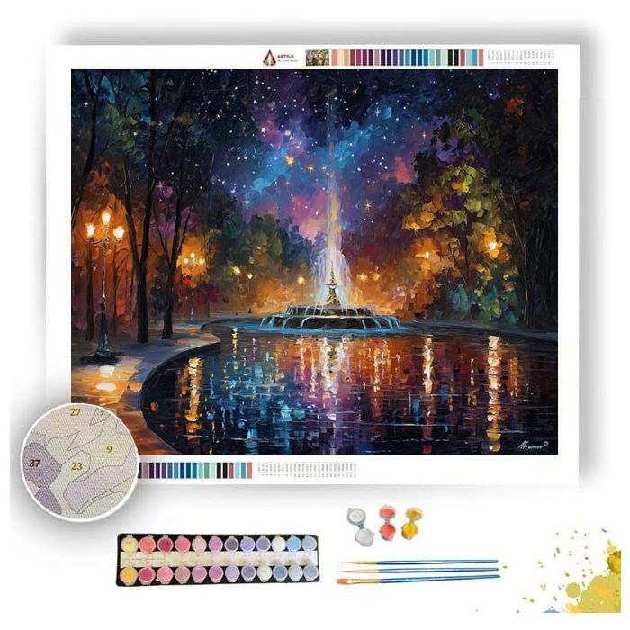 CELESTIAL FOUNTAIN - Paint by Numbers Full Kit