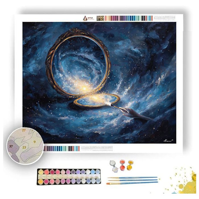 LOST MIRROR - Paint by Numbers Full Kit