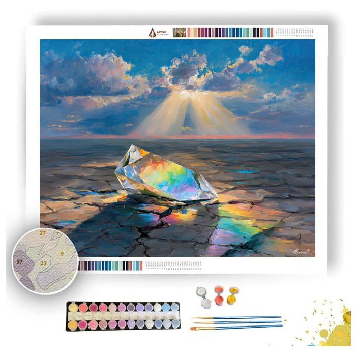 FORGOTTEN PRISM - Paint by Numbers Full Kit
