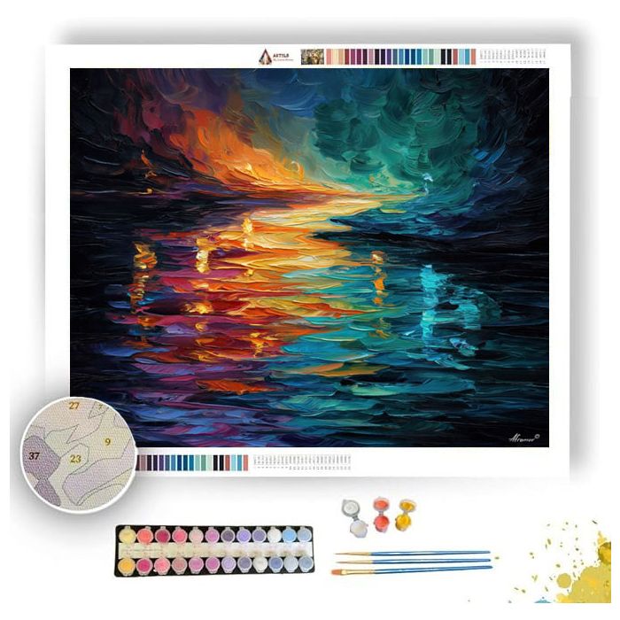 MELTED ORACLE - Paint by Numbers Full Kit