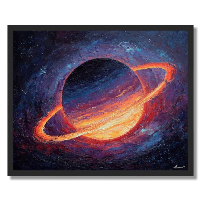 HOLLOW ORBIT - FRAMED