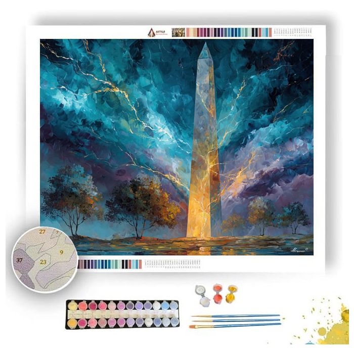 SURREAL OBELISK - Paint by Numbers Full Kit