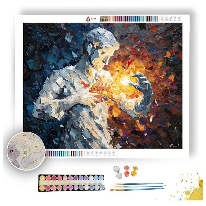 CHAOTIC STATUE - Paint by Numbers Full Kit