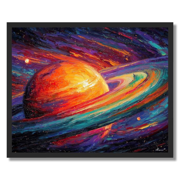 RADIANT PLANET - FRAMED