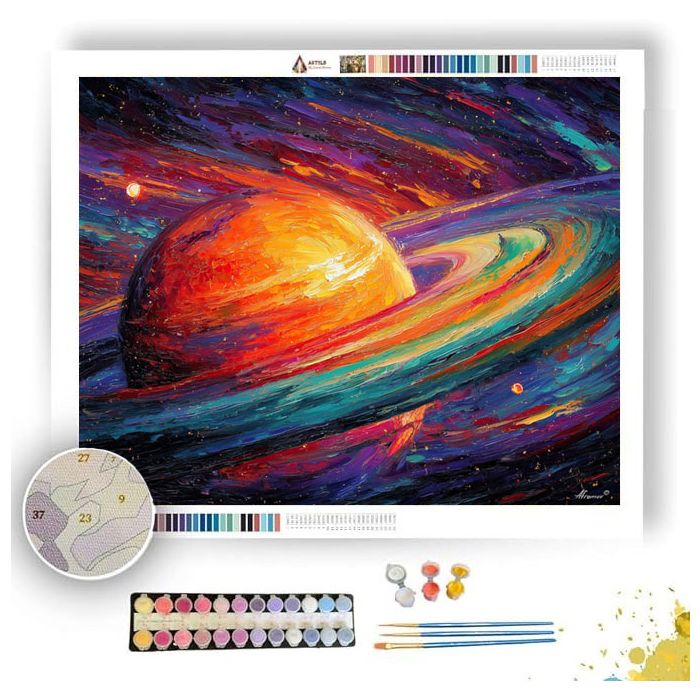 RADIANT PLANET - Paint by Numbers Full Kit