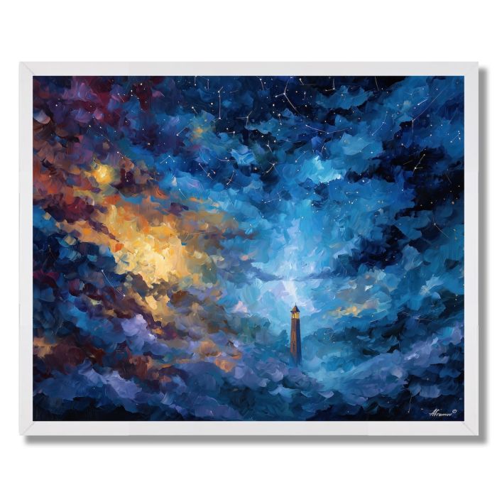 COSMIC TOWER - FRAMED