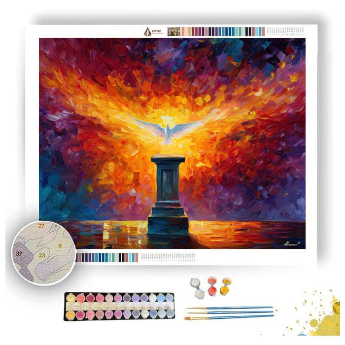 SACRED FLIGHT 2 - Paint by Numbers Full Kit