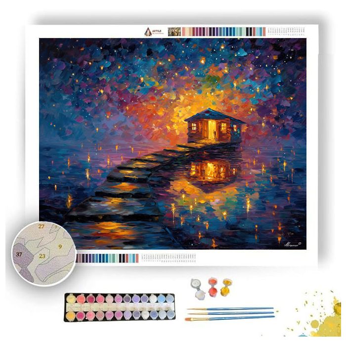 COSMIC SANCTUARY - Paint by Numbers Full Kit