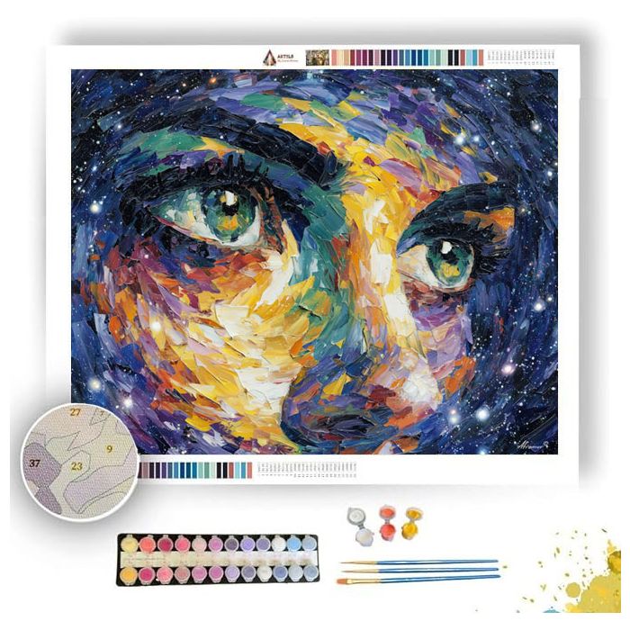 COSMIC ORACLE - Paint by Numbers Full Kit