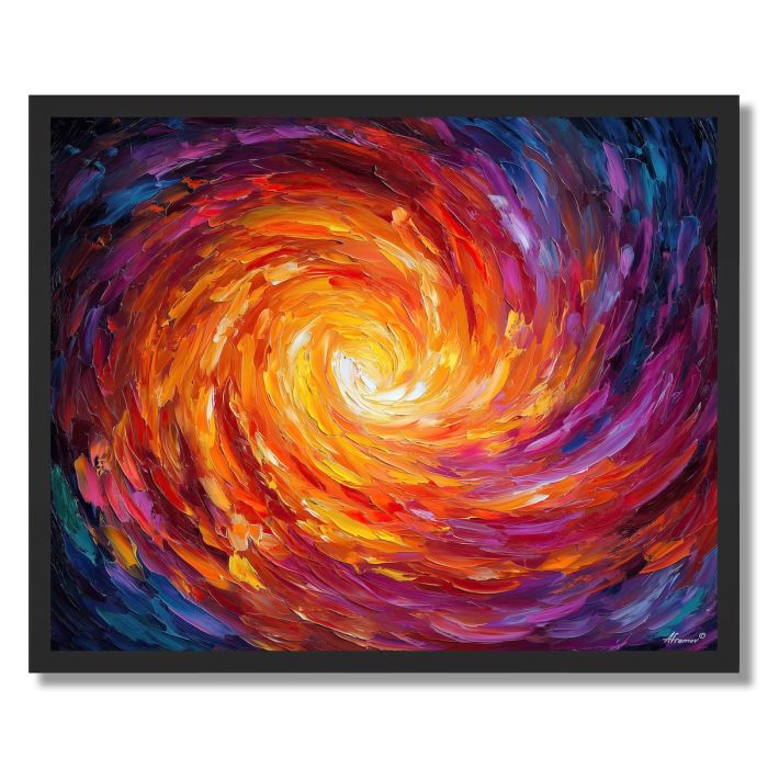 TWISTED FLAME - FRAMED