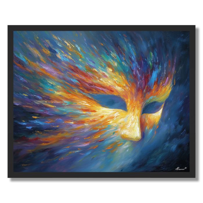 RADIANT MASK - FRAMED